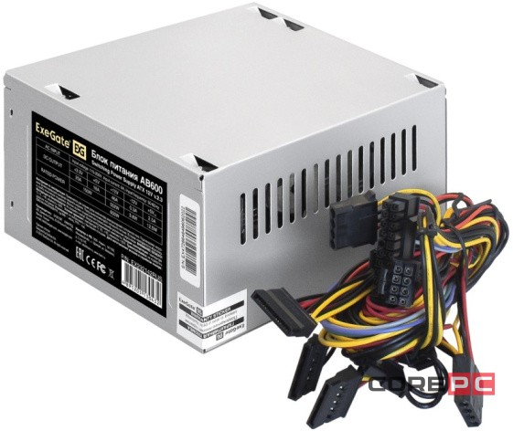 Блок питания ExeGate 600W AB600 (EX292142RUS)