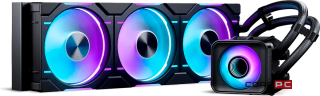 Система жидкостного охлаждения для процессора PHANTEKS Glacier One 360D30 X2 ARGB Black (PH-GO360D30_DBK02)