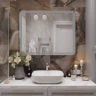 Зеркало MIXLINE Адриана 1000х800 (ШВ) сенсорный выключатель, светодиодная подсветка