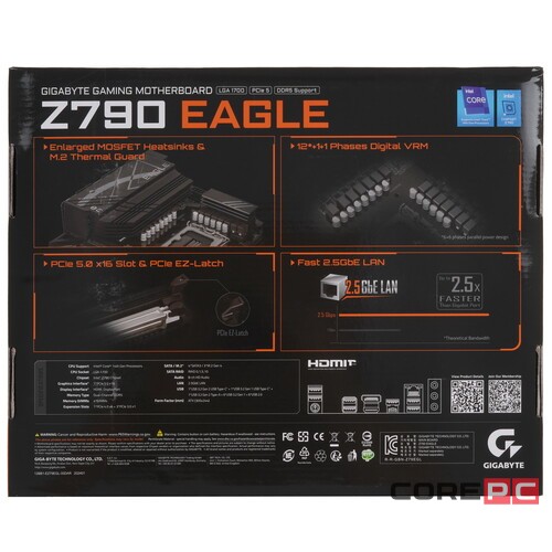 Материнская плата Gigabyte Z790 EAGLE AX