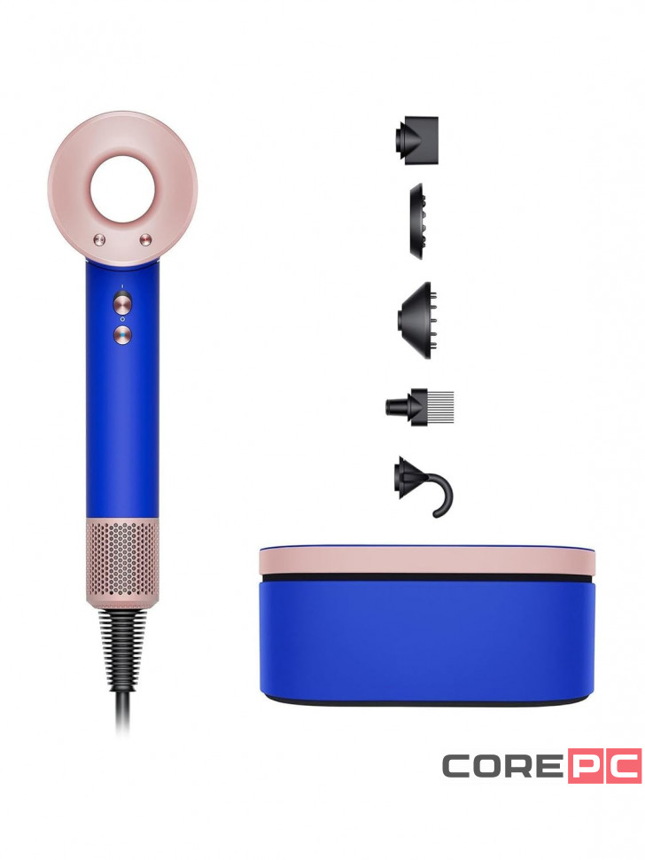Фен Dyson Supersonic HD07 (Blue/Blush) with Case (460563-01)