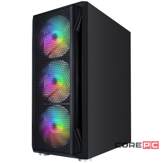 Компьютерный корпус 1STPLAYER FIREBASE X5 TG (X5-3G6P-1G6)