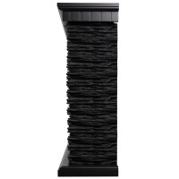 Каминокомплект: Очаг Electrolux EFP/P-4220LS, портал Porto 42/40/36 камень чер. шп. венге