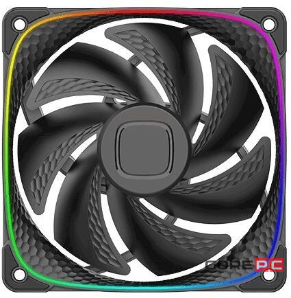 Вентилятор для корпуса Geometric Future Squama 2503B 5V ARGB Black (1F2503B112001) (GF_SQM-2503B-SP)
