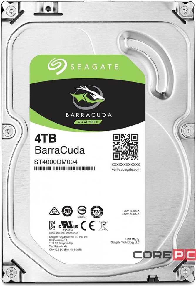 Жесткий диск Seagate 4000 Gb (ST4000DM004)