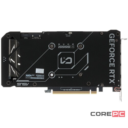 Видеокарта ASUS (DUAL-RTX4070-O12G) GeForce RTX 4070 12GB DUAL OC 90YV0IZ2-M0NA00