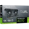 Видеокарта ASUS (DUAL-RTX4070-O12G) GeForce RTX 4070 12GB DUAL OC 90YV0IZ2-M0NA00