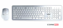 Комплект клавиатура+мышь Smartbuy S233 (SBC-233616AG-SW) (серебристый)