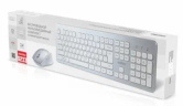 Комплект клавиатура+мышь Smartbuy S233 (SBC-233616AG-SW) (серебристый)