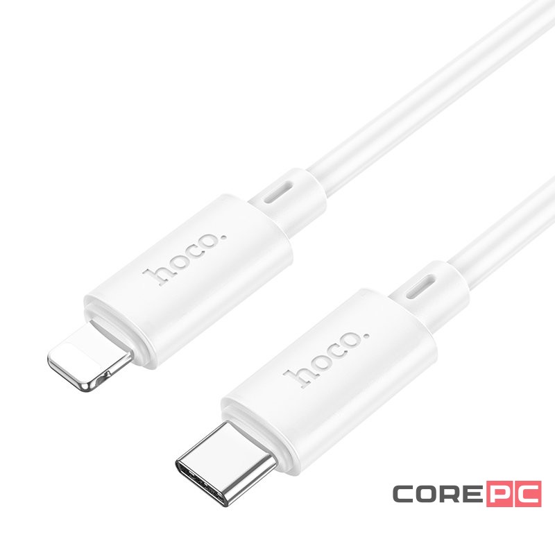 Кабель Hoco X88 Gratified (Type-C) на (Lightning) 100см 2.4A (белый)