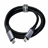 Usb Кабель-зарядка Type-C на Type-C Ugreen L704 240W 5Gbps 1м черно-серый