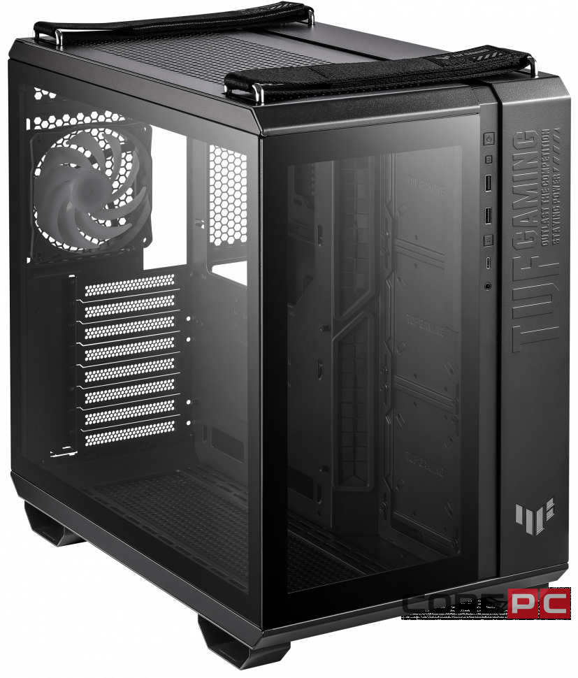 Компьютерный корпус ASUS TUF GAMING GT502 PLUS TG ARGB Black (90DC0090-B19010)
