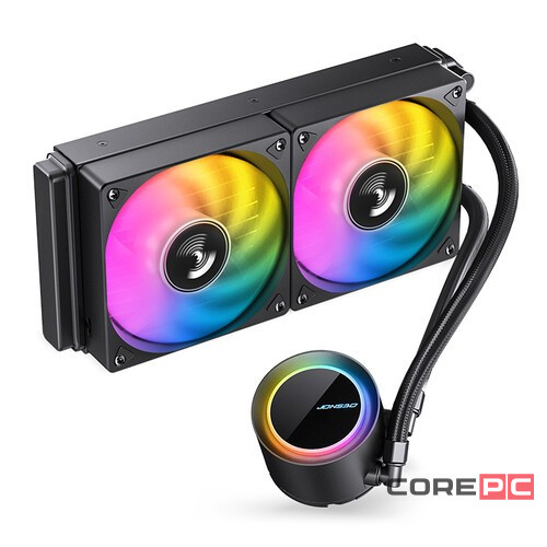 Система жидкостного охлаждения для процессора JONSBO TG-240 ARGB Black PWM