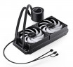 Система жидкостного охлаждения для процессора JONSBO TG-240 ARGB Black PWM