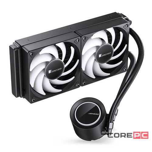 Система жидкостного охлаждения для процессора JONSBO TG-240 ARGB Black PWM