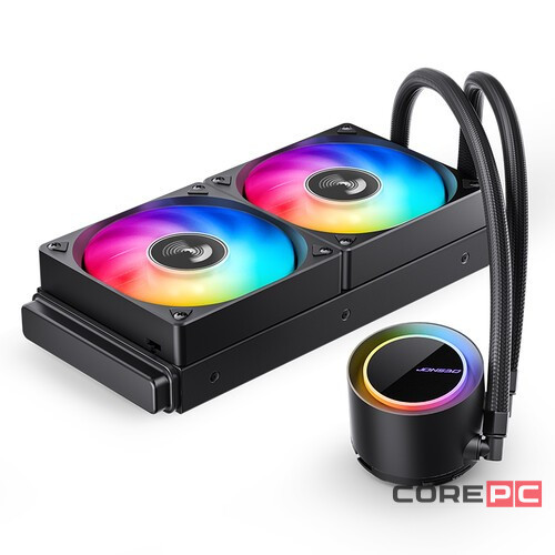 Система жидкостного охлаждения для процессора JONSBO TG-240 ARGB Black PWM