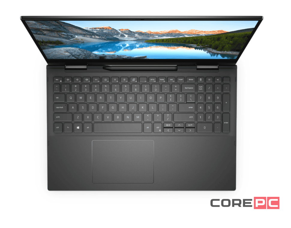 Ноутбук Dell Inspiron 15 2in1 i7506-7965BLK-PUS (i7 1165G7/16GB/1024GB SSD/15.6"/3840x2160/Touch/Intel Iris Xe MAX/Windows 10 Home) Черный
