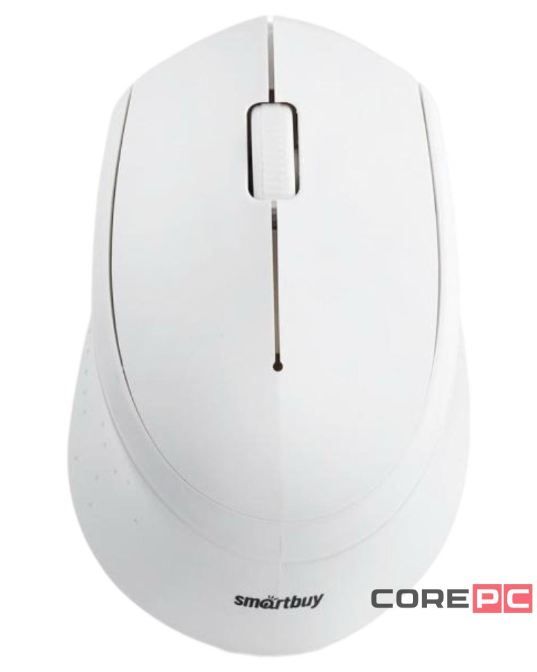 Мышь беспроводная Smartbuy ONE 333AG USB/DPI 1200/3 кнопки/2AAA белая (SBM-333AG-W)