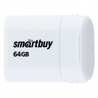 USB флеш накопитель Smartbuy 64GB Lara White (SB64GBLARA-W)