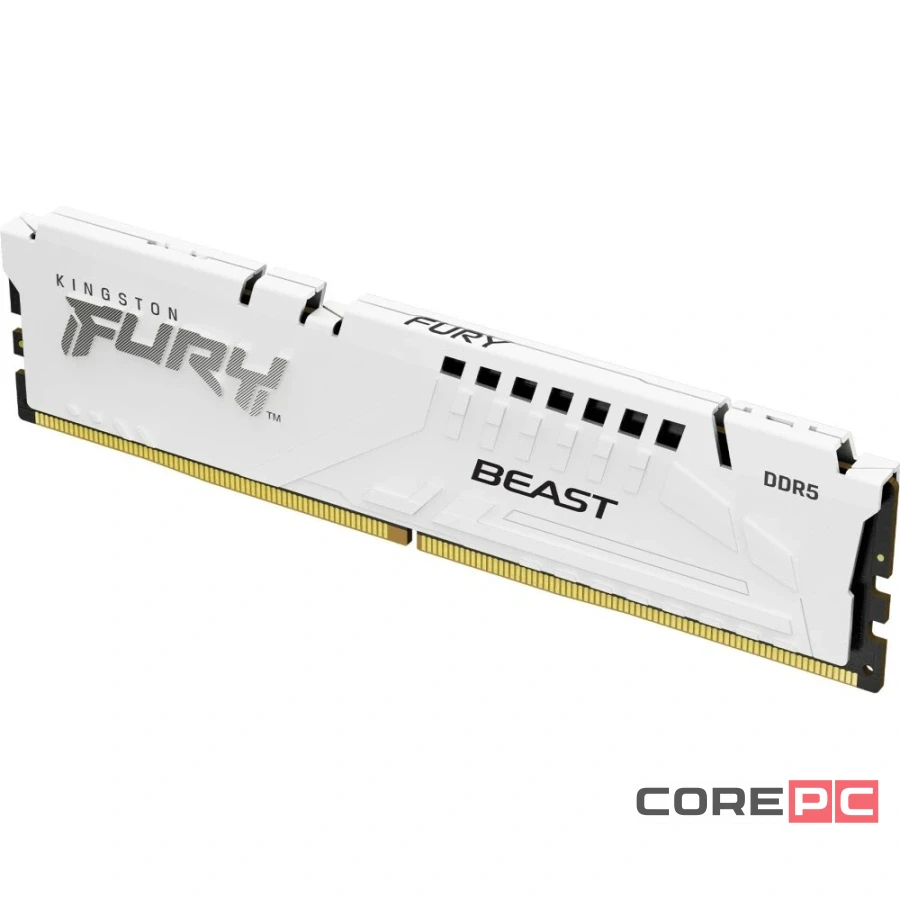 Оперативная память 16 Gb 5200 MHz Kingston FURY Beast White (KF552C40BW-16)