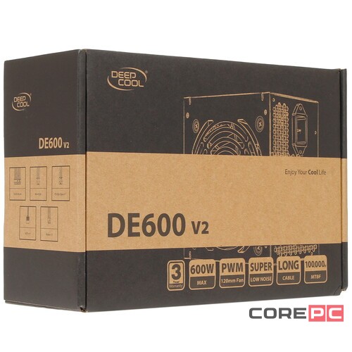 Блок питания Deepcool 600W DE600 DP-DE600US-PH