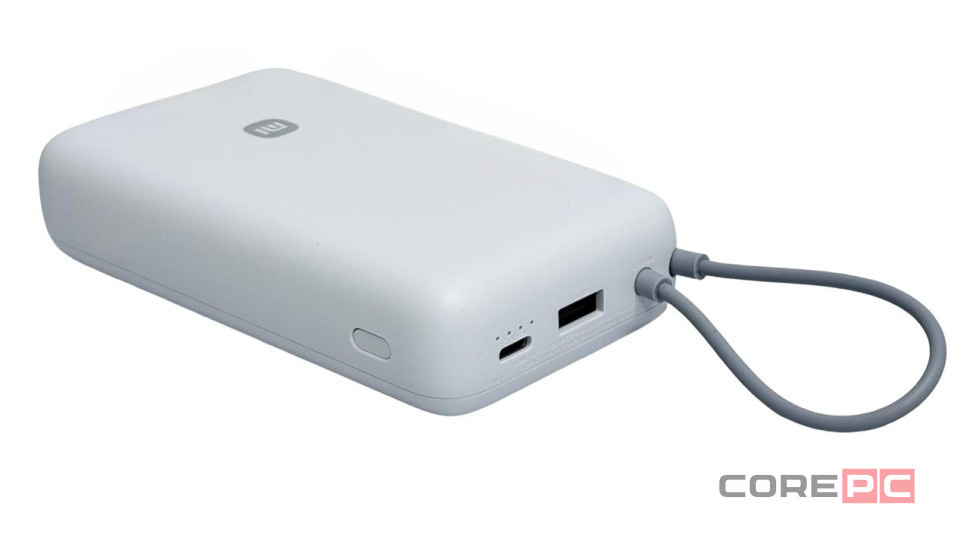 Powerbank Xiaomi 20000mAh 1USB/1USB-С 33W (PB2033) светло-серый