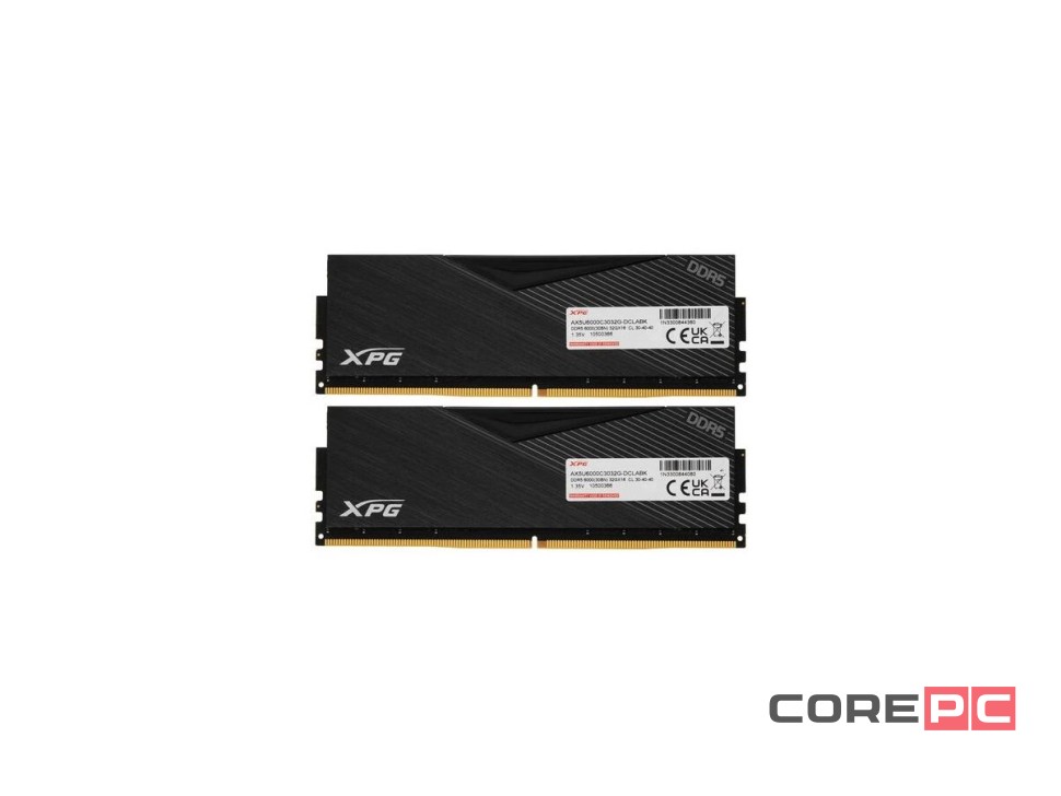 Оперативная память 64 Gb 6000 MHz ADATA XPG LANCER RGB Black (AX5U6000C3032G-DCLARBK)