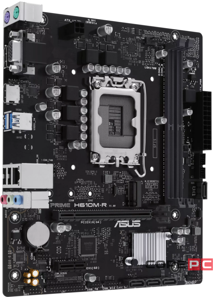 Материнская плата ASUS PRIME H610M-R-SI 90MB1GL0-M0ECY0