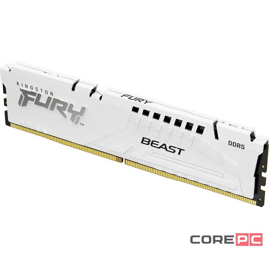 Оперативная память 32 Gb 5600 MHz Kingston FURY Beast White (KF556C40BW-32)