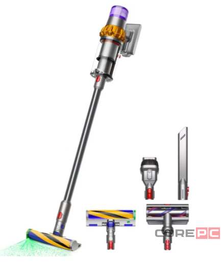 Пылесос Dyson V15 Detect Absolute (SV47) (Yellow/Nickel)