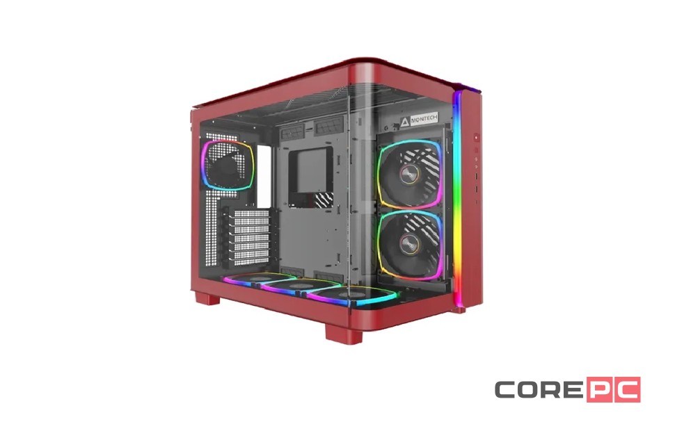 Компьютерный корпус Montech KING 95 PRO ARGB Red (MNT-K95P-R)