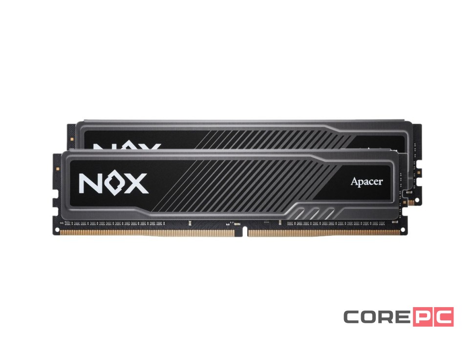 Оперативная память 16 Gb 3600 MHz Apacer NOX Black (AH4U16G36C25YMBAA-2)