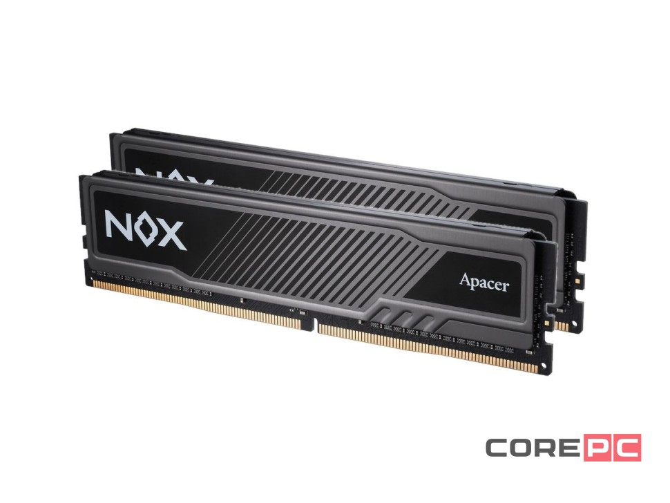 Оперативная память 16 Gb 3600 MHz Apacer NOX Black (AH4U16G36C25YMBAA-2)