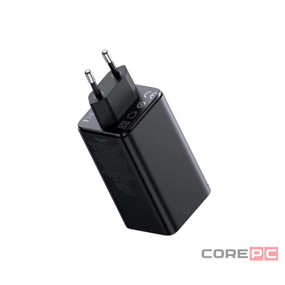 Сетевое зар. устр. Baseus GaN6Pro Fast Charger 2USB/2C 100W кабель T-C на T-C P10162705112-00 черное