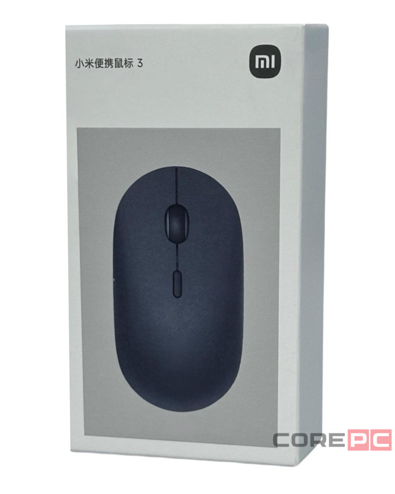 Мышь беспроводная компьютерная Xiaomi Mi Portable Bluetooth Mouse 3 (XMBXSB01YM) черная