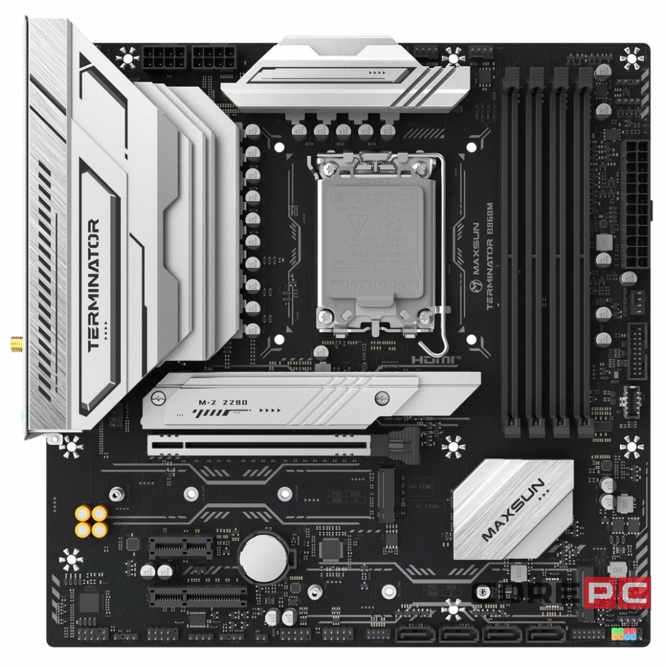 Материнская плата MaxSun MS-Terminator B860M WIFI (6940709661666)