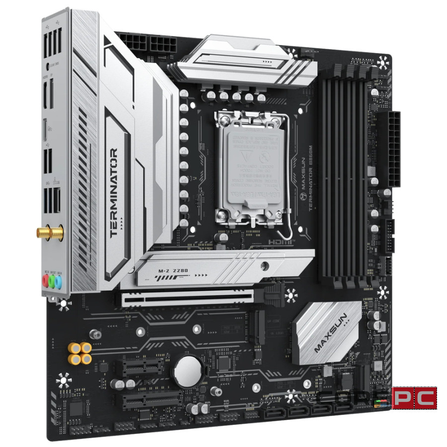 Материнская плата MaxSun MS-Terminator B860M WIFI (6940709661666)