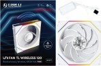 Вентилятор для корпуса Lian Li UNI FAN TL WIRELESS 120 Reverse Blade 12RTL1W1W ARGB White (G99.12RTL1W1W.R0)