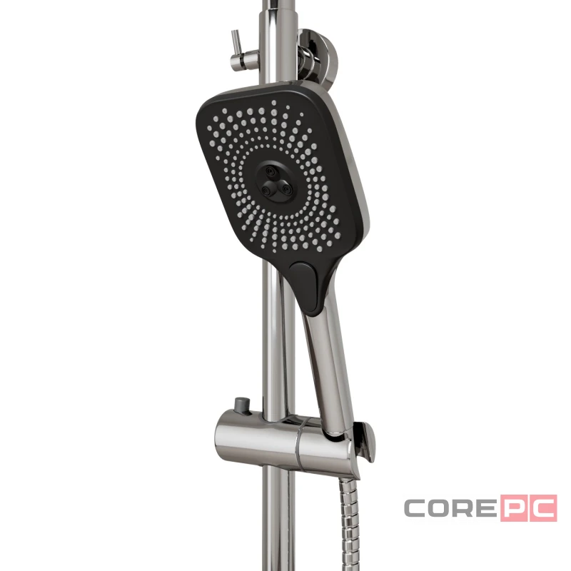 Душевая система MIXLINE 35к МЛ2409(ML2409) излив лейка 3 позиции +лейка тропический душ, хром