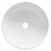 Раковина накладная на столешницу WAVE WAVE 552545, фарфор, округлая, белый