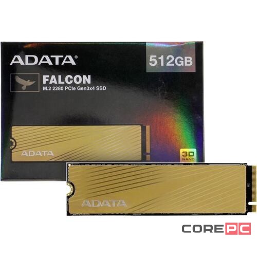 Твердотельный накопитель ADATA 512 Gb FALCON AFALCON-512G-C