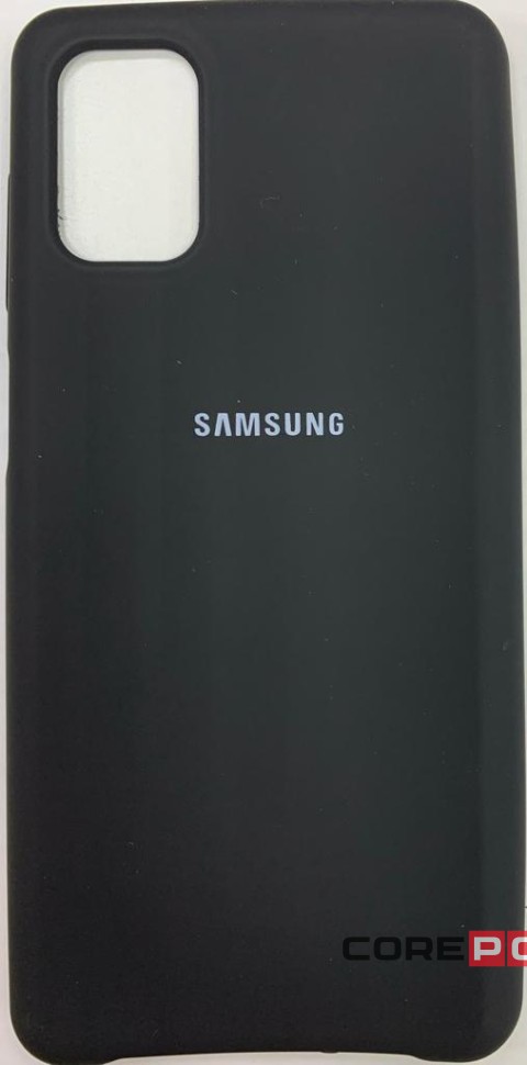 Накладка для Samsung Galaxy Note 20 Silicone cover черная