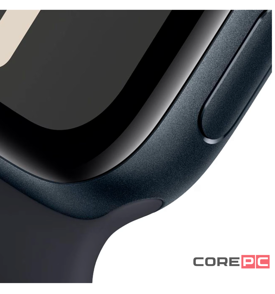 Apple Watch SE (2024) 40mm Midnight Aluminium Case with Midnight Sport Band (S/M)