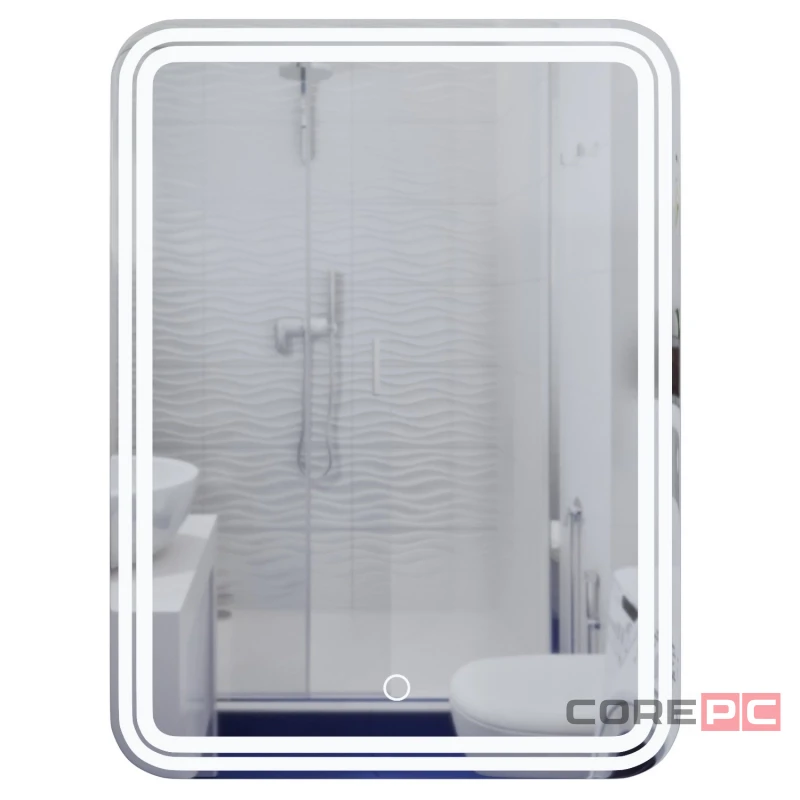 Зеркало MIXLINE Адриана 600х800 (ШВ) сенсорный выключатель, светодиодная подсветка