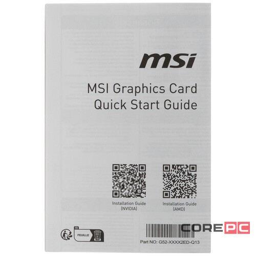 Видеокарта MSI (RTX 4060 Ti GAMING 16G) GeForce RTX 4060 Ti 16GB GAMING