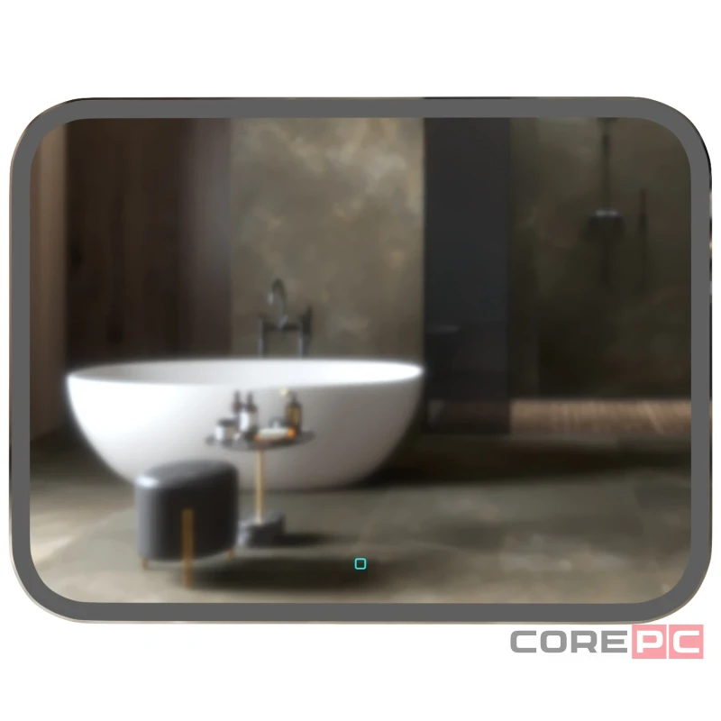 Зеркало MIXLINE Стив 915х685 (ШВ) сенсорный выключатель, светодиодная подсветка