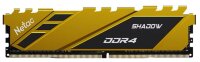 Оперативная память 16 Gb 3200 MHz NETAC SHADOW Yellow (NTSDD4P32SP-16Y)