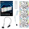 Комплект вентиляторов для корпуса Lian Li UNI FAN SL WIRELESS 120 ARGB White 12SL1W3W (G99.12SL1W3W.R0)