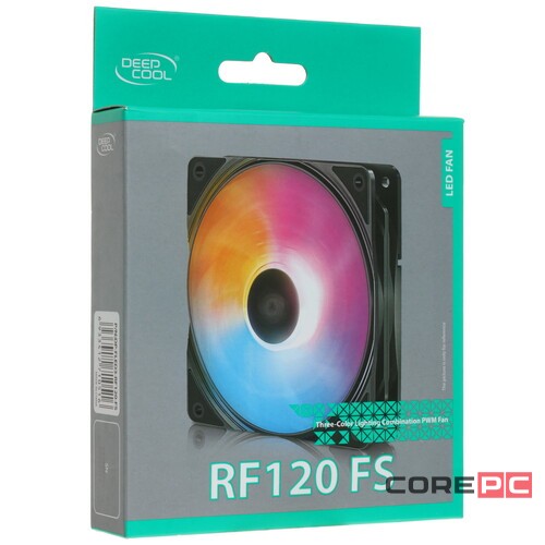 Вентилятор для корпуса Deepcool RF120FS LED (DP-FLED3-RF120-FS)