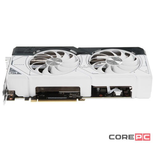 Видеокарта ASUS (DUAL-RTX4070-O12G-WHITE) GeForce RTX 4070 12GB DUAL OC WHITE 90YV0IZ4-M0NA00